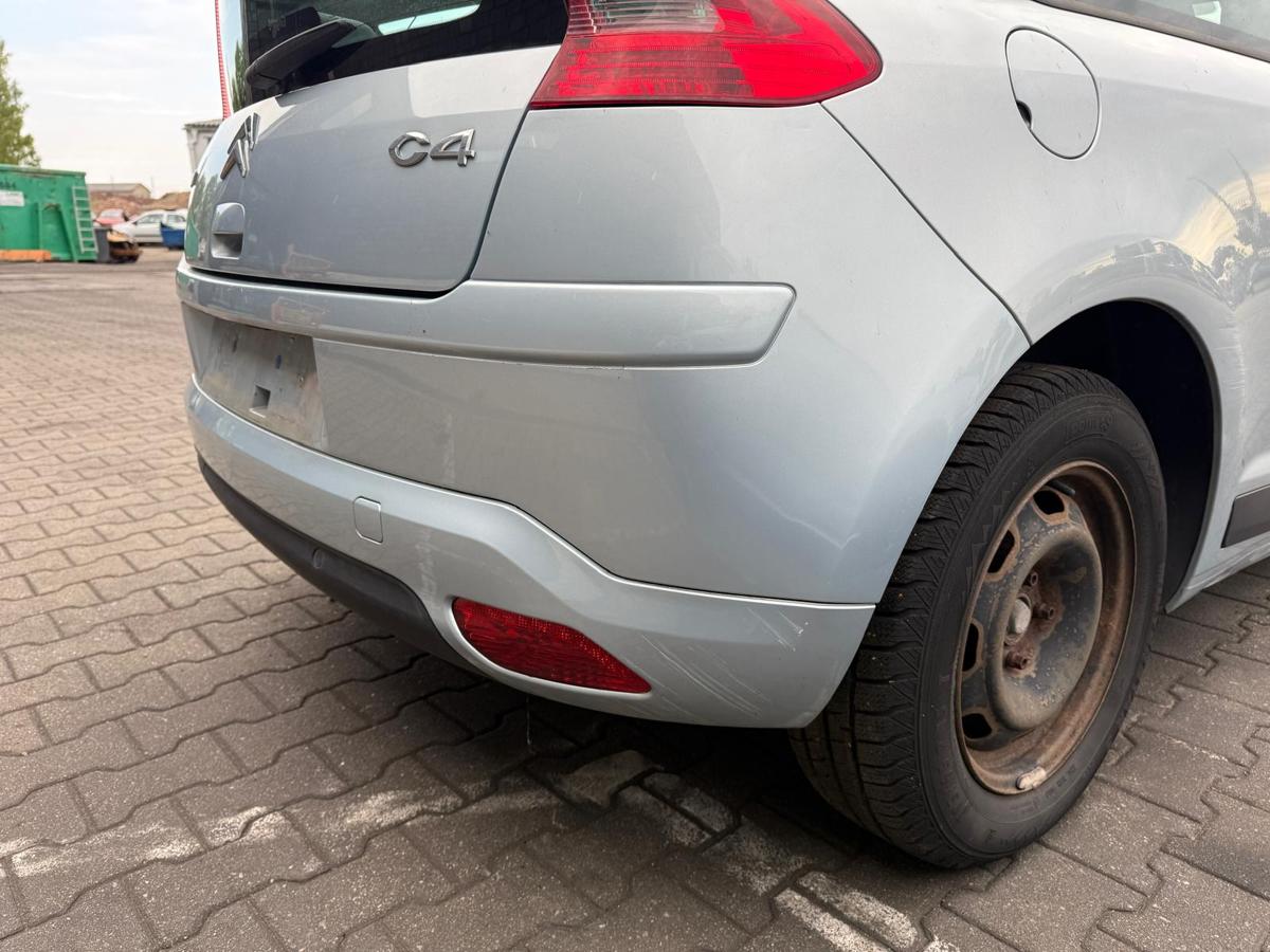 Citroen C4 original Stoßstange Stoßfänger hinten EYL Islandgrau Coupe BJ07